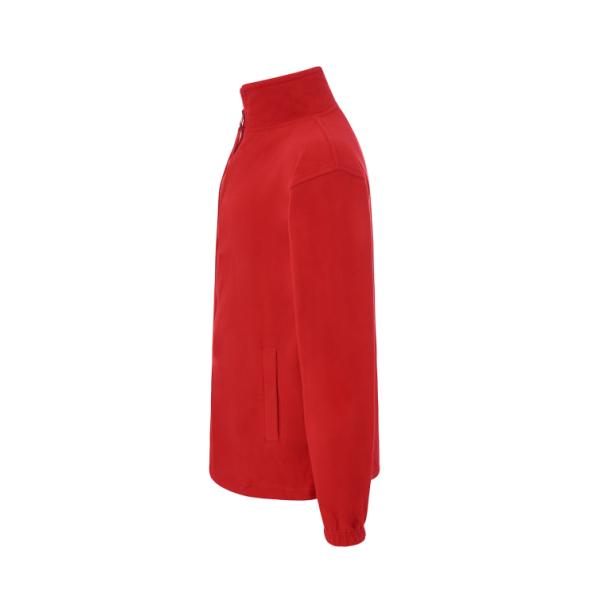 Men's fleece jacket, red
