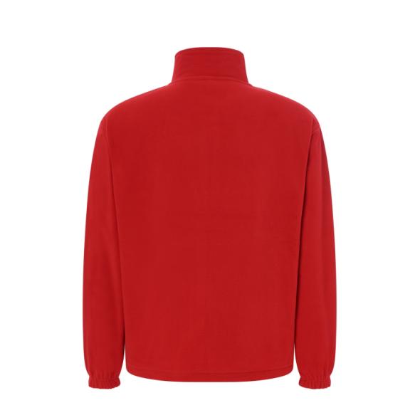 Men's fleece jacket, red