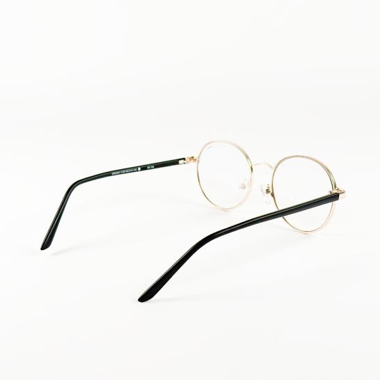 Blue light glasses, larger frames, gold-black - Pharsol Protect ...