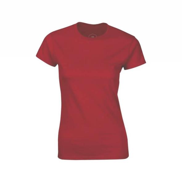 Ženska majica kratki rukav BROKULA KRKA, crvena
