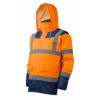 Signalizirajuća zaštitna Hi-viz jakna KETA narančasto-plava