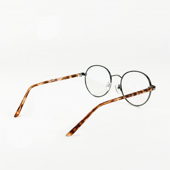 Naočale sa zaštitom od plave svjetlosti , veći okviri, metalik-corneous