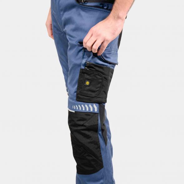 Flexi Work High Vis Work Trousers Holster Pockets Class 1 - 6931 Hi Vis  Trousers Active-Workwear