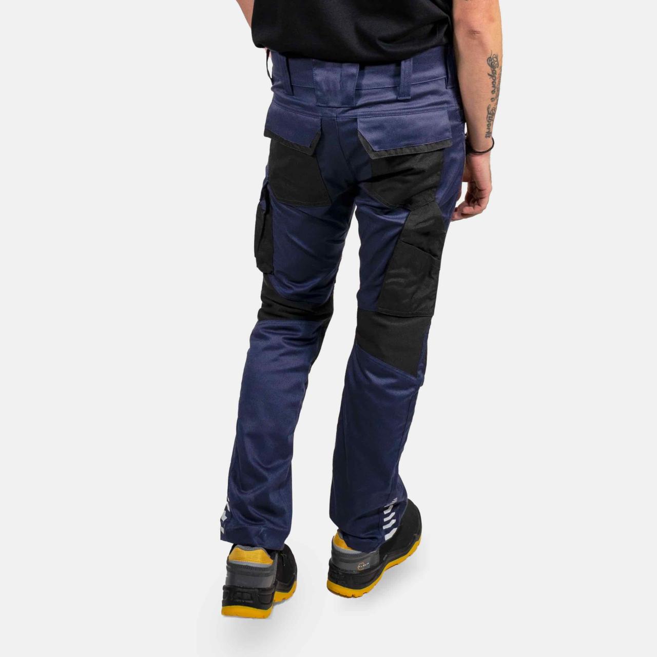 PACIFIC FLEX work trousers blue, open packaging, 54