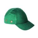 Kapa s ščitnikom zelena