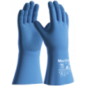 Dolge lateks rokavice ATG MaxiChem Cut modre 35 cm