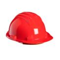 Čelada za električarje s koleščkom za prilagoditev velikosti 5RG, rdeča