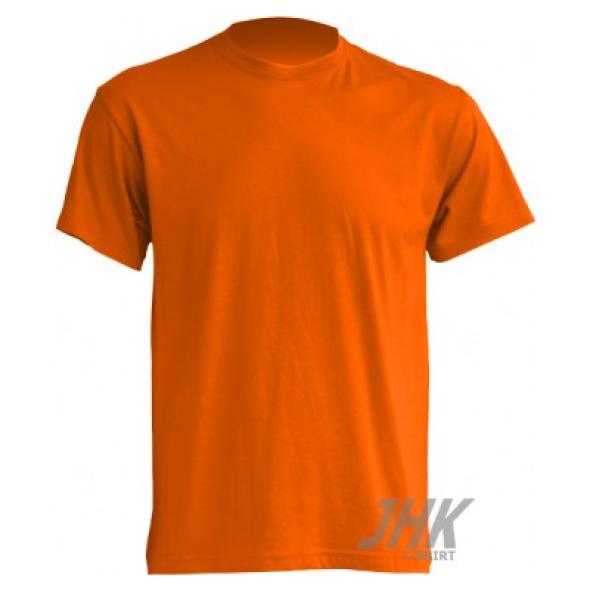 Moška majica s kratkimi rokavi, oranžna