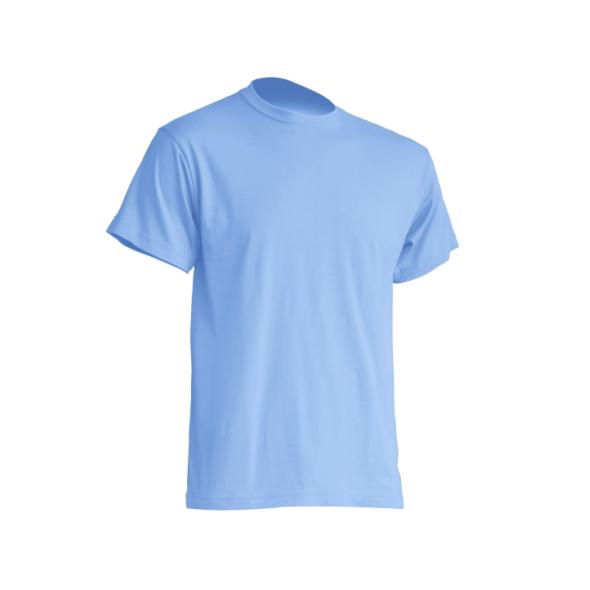 Moška T-majica s kratkimi rokavi svetlo modra