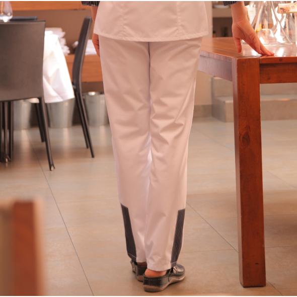 Ženske kuharske hlače ADRIATIC bele, 40, OEM