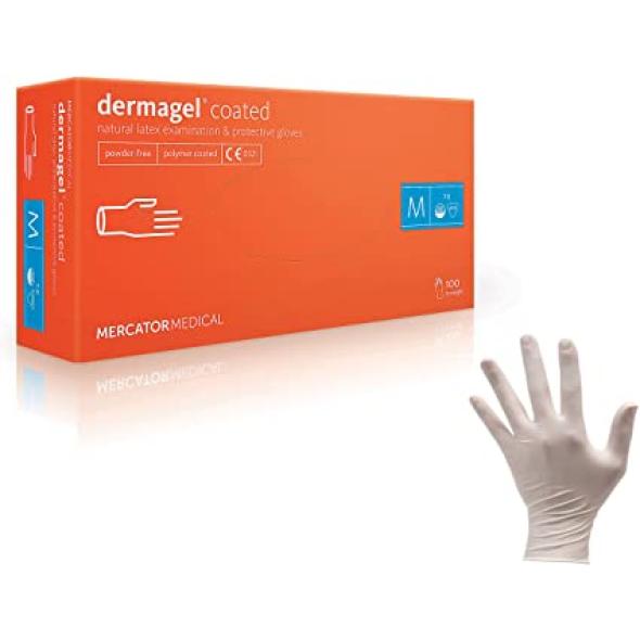 Lateks rokavice Dermagel Coated XL, razprodaja