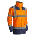 Odsevna varnostna jakna Hi-viz KETA oranžno-modra
