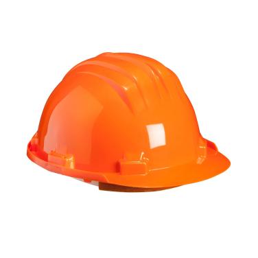 Čelada za električarje s koleščkom za prilagoditev velikosti 5RG, oranžna