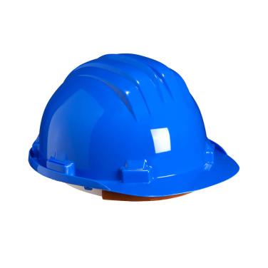 Čelada za električarje s koleščkom za prilagoditev velikosti 5RG, modra