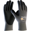 Rokavice ATG MaxiFoam sivo-črne