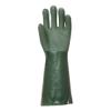 Rokavice PVC 40 cm, zelene