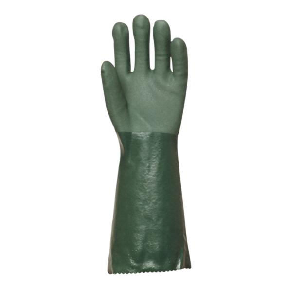 Rokavice PVC 40 cm, zelene